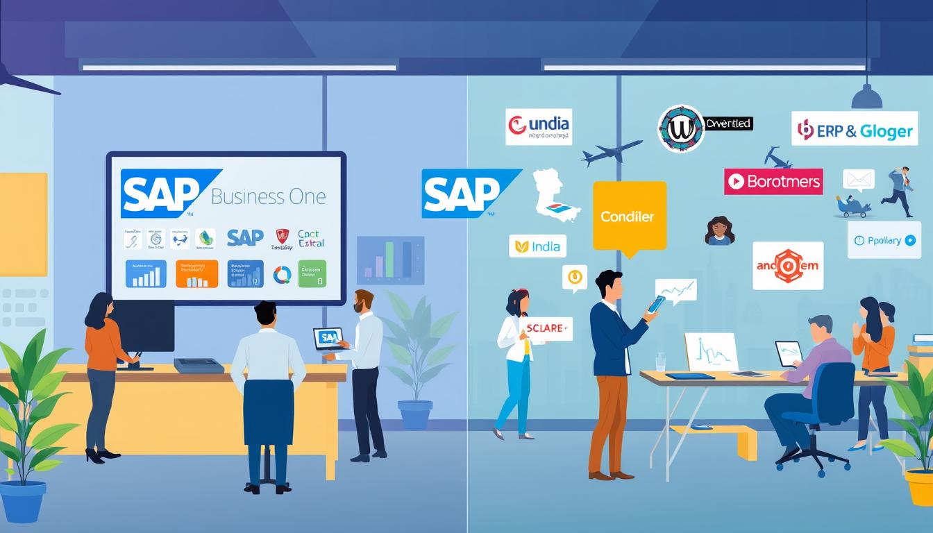 sap business one competitors