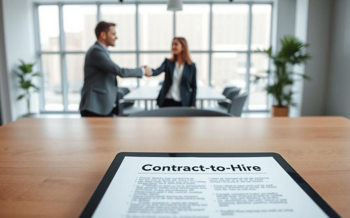 contract to hire model