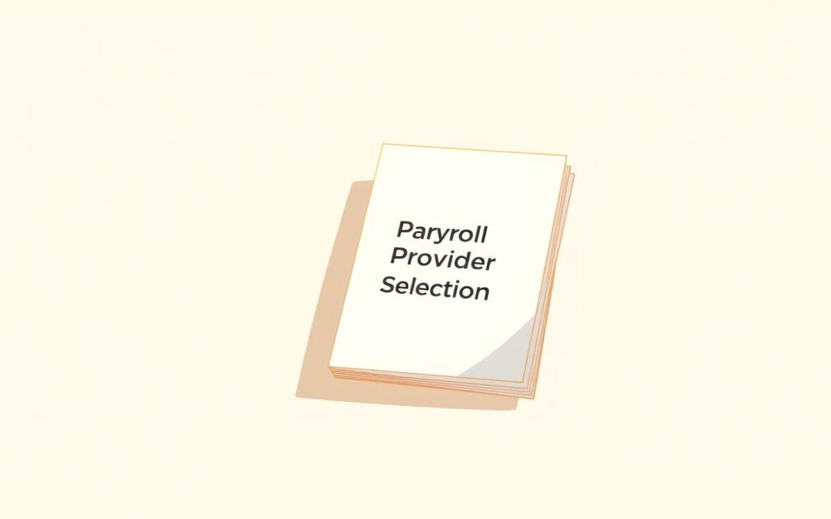 payroll vendor checklist