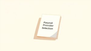 payroll vendor checklist