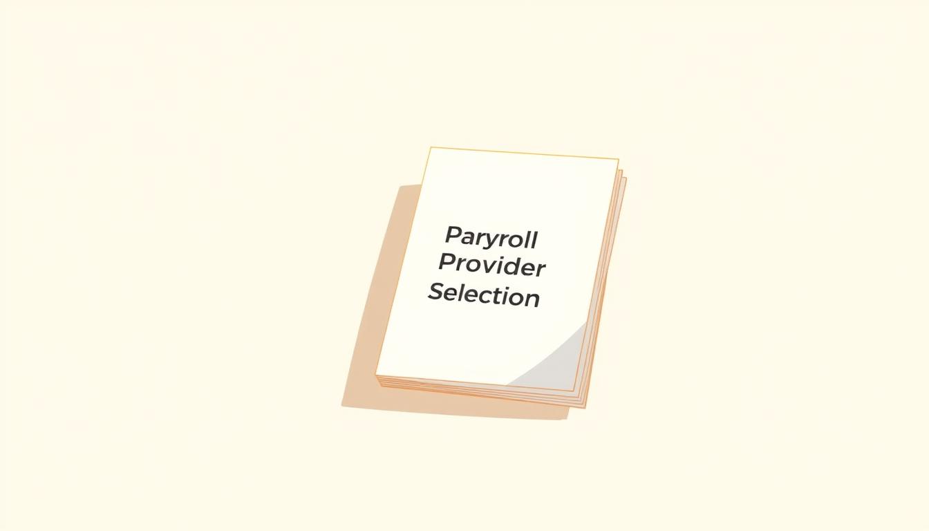 payroll vendor checklist