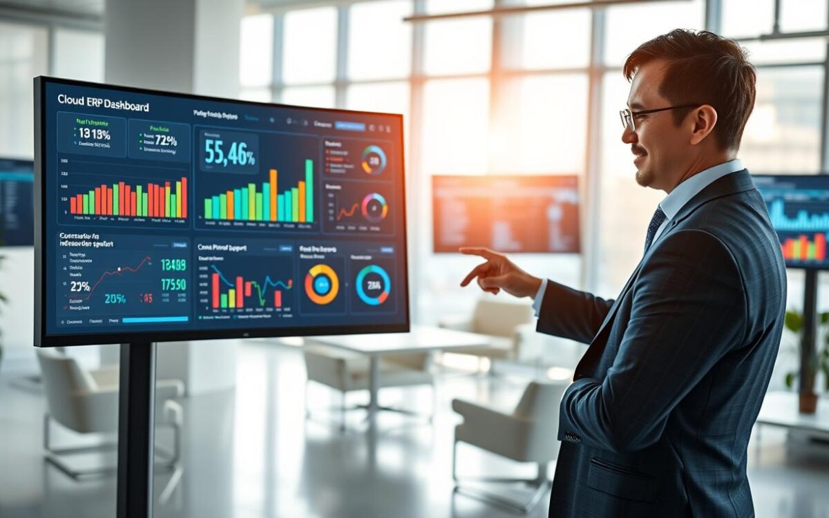 Cloud ERP dashboards
