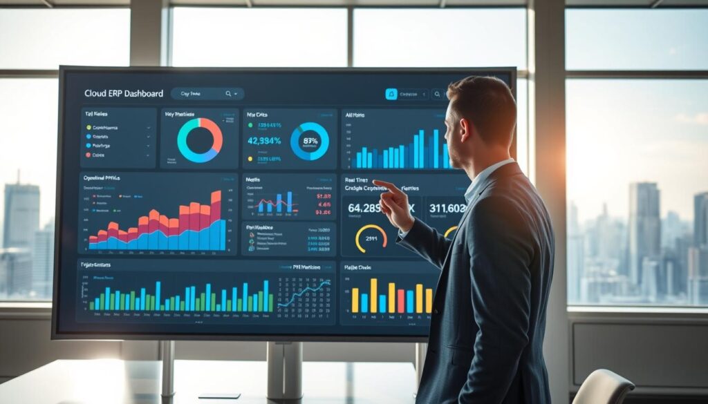Cloud ERP dashboards