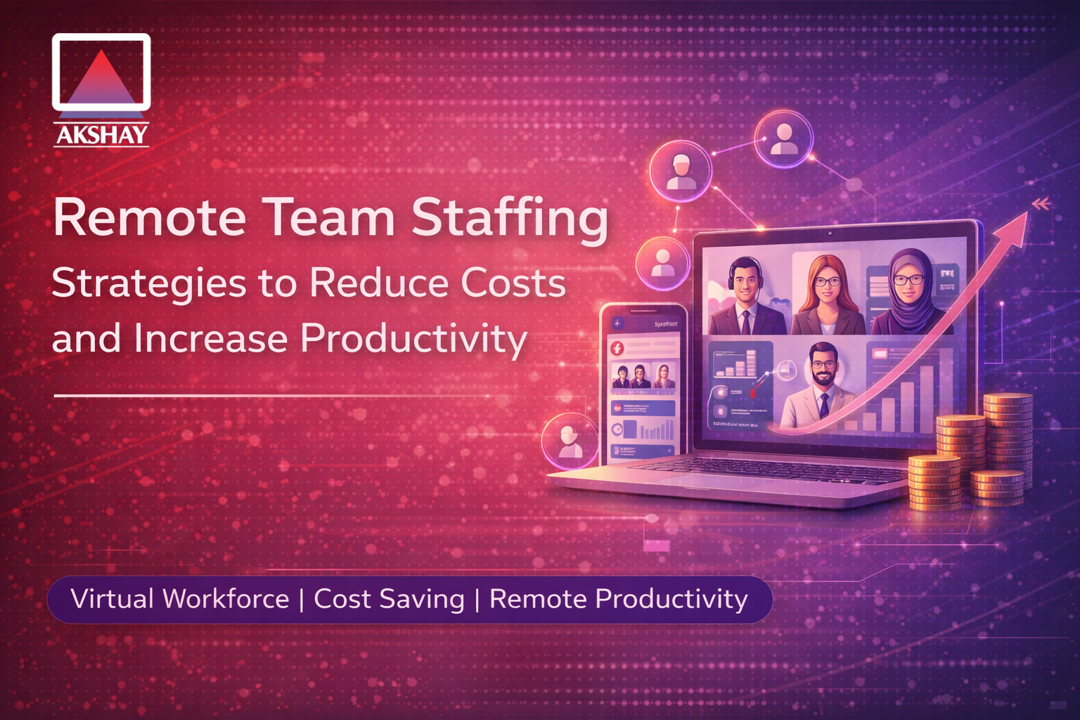 Remote Team Staffing Strategies to Reduce Costs and Increase Productivity
