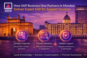 How SAP Business One Partners in Mumbai Deliver Expert SAP B1 Support Services