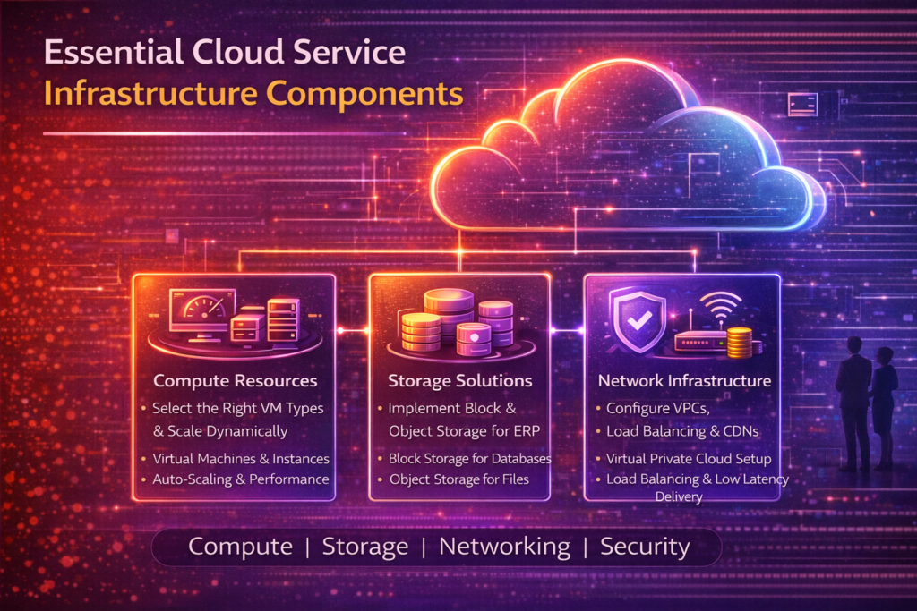 Cloud Service Infrastructure: Key Components for ERP Performance