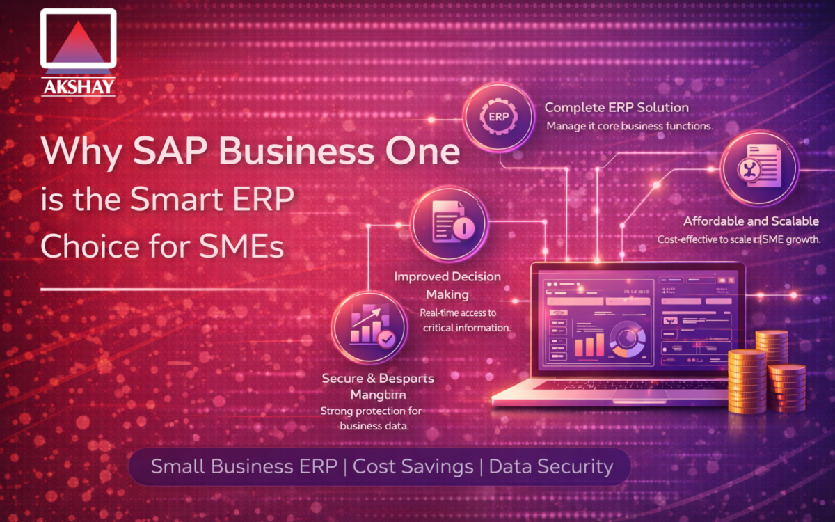 Why SAP Business One SAP is the Smart ERP Choice for SMEs