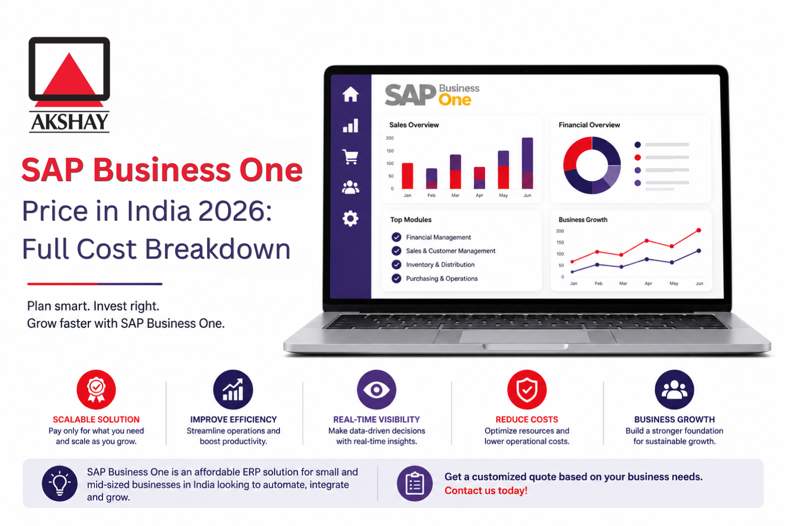 sap business one price in india