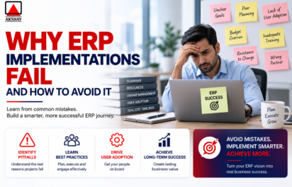 Akshay Software why erp implementations fail