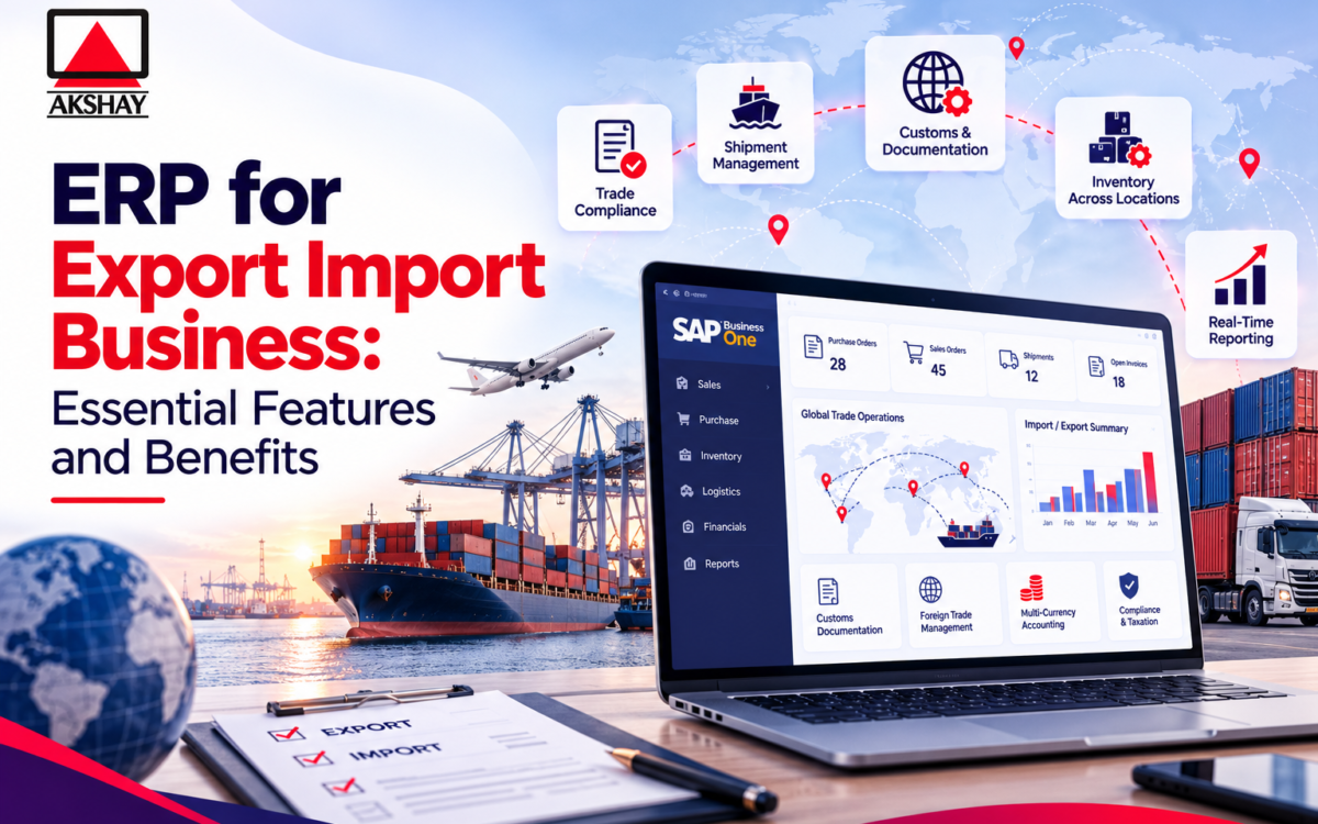 erp for export import business
